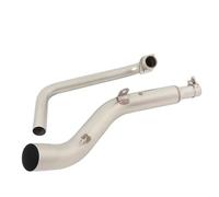 Motorcycle Exhaust Pipe Muffler Tip For Zontes GK125 Modified Front Link Pipe 51mm With Catalyst Motorcycle Exhaust Full System Slip On(A)