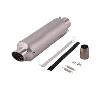 Motorcycle Exhaust Pipe Muffler Universal Motorcycle Real LeoVince E-Mark Slip On Exhaust Pipe Muffler Escape Moto For R1 For R3 R6 CBR300(Type D)