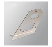 Motorcycle Exhaust Pipe Muffler Various Size Universal Support Type Z Silencer Holder Mounting Clamp Bracket For Motorcycle Exhaust Muffler Pipe Tube(Type-a)