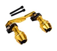 Motorcycle exhaust pipe protector For Xmax125 250 300 400 Exhaust Pipe Anti-Fall Stick Anti-Collision Ball Reversing Protection(YELLOW)