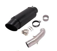 Motorcycle Exhaust Pipe SilenExhaust Mufflercer For 390 For Adventure For DUKE For 250 390 ADV For SVARTPILEN For 401 2020-2022 Motorcycle Exhaust Modify Mid Link Pipe DB Killer(Black)