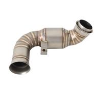 Motorcycle Exhaust Pipe SilenExhaust Mufflercer Motorcycle Exhaust Stainless Steel Modify Middle Link Pipe Escape Motorcycle Exhaust Muffler Slip On For Norden For 901