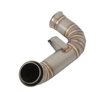 Motorcycle Exhaust Pipe SilenExhaust Mufflercer Slip On For Norden For 901 Motorcycle Exhaust Systems Stainless Steel Mid Link Pipe Connect Muffler Exhaust Pipe