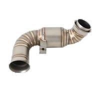 Motorcycle Exhaust Pipe Slip On For Norden For 901 Motorcycle Exhaust Systems Stainless Steel Mid Link Pipe Connect Muffler Exhaust Pipe