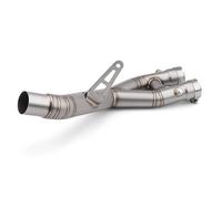 Motorcycle Exhaust Pipe Slip On Motorcycle Exhaust System Connect Muffler Middle Pipe For YZF-R1 R1 R1M MT10 2015-2020