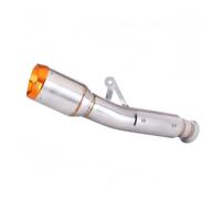 Motorcycle exhaust pipe Suitable for DUKE790 790 motorcycle high-performance modified rear exhaust for pipe integrated orange cap