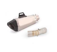 Motorcycle Exhaust Pipe System Muffler Escape With DB Killer Middle Connect Tube Stainless Steel For Yamaha FZ8 FZ8N All Year