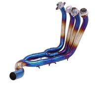 Motorcycle Exhaust Pipe System Slip On Front Link Original Muffler For Yamaha YZF R6 2017 2018 2019 2020(Type B)