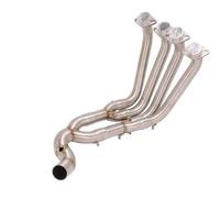 Motorcycle Exhaust Pipe System Slip On Front Link Original Muffler For Yamaha YZF R6 2017 2018 2019 2020(Type A)