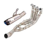 Motorcycle Exhaust Pipe To Connect The Front Center Pipe Of The Whole System Muffler For S1000RR S1000R 2019-2022 2020 Outlet Tip(4)