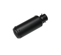 motorcycle exhaust pipe Universal 51mm Motorcycle Exhaust Pipe Made Stainless Steel With A Straight Design And A Mesh At The Tail End(GD270SS-black)