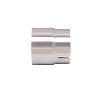 Motorcycle Exhaust Pipe Universal 52mm 54mm 56mm 58mm 62mm 64 To 51mm Motorcycle Exhaust Adapter Escape Pipe Connection Reducer Muffler Stainless Steel Motorcycle Exhaust Muffler Pipe(51mm-58mm)