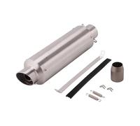 motorcycle exhaust pipe Universal Motorcycle Real LeoVince E-Mark Slip On Exhaust Pipe Muffler Escape Moto For R1 For R3 R6 CBR300(Type B)