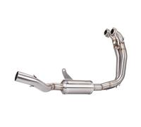 Motorcycle Exhaust Silencer For RS660 2021-2024 Motorcycle Exhaust System Manifold Escape Racing Stainless Front Link Pipe 51mm