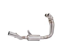 Motorcycle Exhaust Silencer For RS660 2021-2024 Motorcycle Exhaust System Manifold Escape Racing Stainless Front Link Pipe 51mm