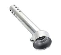 Motorcycle Exhaust Silencer Motorbike Exhaust Baffle DB Killer 48mm/1.9inch | Baceyong Motorcycle Exhaust Silencer Universal Adjustable Muffler Silencer Angled Exhaust Insert Baffle End Stainless Steel