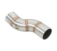 Motorcycle Exhaust Silencer Slip On For SFV650 SFV 650 For Gladius 2009-2016 SFV-650 Motorcycle Exhaust 51mm Middle Link Pipe Connecting Muffler