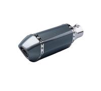 Motorcycle exhaust silencer Universal 36-51mm Motorcycle Exhaust Muffler Pipe For Msx125 Crf230 R15 Mt07 Z650 300MM(Type C)
