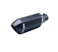Motorcycle exhaust silencer Universal 36-51mm Motorcycle Exhaust Muffler Pipe For Msx125 Crf230 R15 Mt07 Z650 300MM(Type A)
