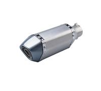 Motorcycle exhaust silencer Universal 36-51mm Motorcycle Exhaust Muffler Pipe For Msx125 Crf230 R15 Mt07 Z650 300MM(Type B)