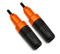 Motorcycle Exhaust Slider Crash Pad Falling Protector For Loncin For Voge 300AC 200AC 500R 500DS 300 200 500 Ac 500 Ds Frame Sliders(2pieces Orange)