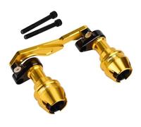 Motorcycle Exhaust Slider Crash Pad Protector For Pcx125 Pcx150 Pcx160 Modified Frame Sliders Falling Protection Anti Crash Pad Falling Protection(Gold)