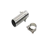 Motorcycle Exhaust Slip-on Exhaust Middle Link Pipe Adapter 45mm 51mm 60mm Connect Central Pipe For YZF R6 2006-2019 Exhaust Muffler Silencer