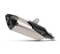 Motorcycle Exhaust Slip On For Forza750 Nss750 XADV750 ADV750 2017-2024 Scooter Slip On Carbon Tip Muffler With DB Killer Motorcycle Muffler Exhaust Slip On(SV AKRA LASER)
