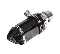 Motorcycle Exhaust Slip On For Kpr150 Horizon 350r3r25 Gsx Ninja250 For Z400 Z 400 Modified Small Hexagonal Model Universal Modification Parts(A310mm Single hole)