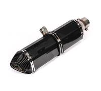Motorcycle Exhaust Slip On For Kpr150 Horizon 350r3r25 Gsx Ninja250 For Z400 Z 400 Modified Small Hexagonal Model Universal Modification Parts(E470mm Single hole)