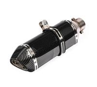 Motorcycle Exhaust Slip On For Kpr150 Horizon 350r3r25 Gsx Ninja250 For Z400 Z 400 Modified Small Hexagonal Model Universal Modification Parts(D370mm Single hole)