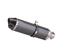 Motorcycle Exhaust Slip On For NMAX155 N-MAX155 N MAX155 GSX250R GSX-250R GSX 250R GSX250 R GSX 250 R Universal 51mm 470mm Muffler With Db Killer Motorcycle Muffler Exhaust Slip On(B AKRAPOV STICKER)