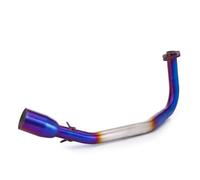 Motorcycle Exhaust Slip On For PCX125 PCX150 PCX160 PCX 125 PCX 150 PCX 160 2018-2024 Scooter 51MM Front Link Escape Manifold Muffler Exhaust Slip On(C 2018-2020)