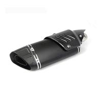Motorcycle Exhaust Slip On For Universal Escape Moto Motorcross Exhaust Motorcycle Pipe Muffler(Type C with laser)