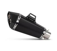 Motorcycle Exhaust Slip On For Z650 Z 650 GSX250R GSX-250R GSX 250R GSX-S150 GSX S150 GSXS 150 PCX 51MM Hexagon Muffler With DB Killer(E BLACK STICKER)