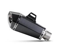 Motorcycle Exhaust Slip On For Z650 Z 650 GSX250R GSX-250R GSX 250R GSX-S150 GSX S150 GSXS 150 PCX 51MM Hexagon Muffler With DB Killer(FAKE CARBON STICKER)
