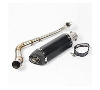 Motorcycle Exhaust Slip-On Full System Front Middle Link With Exhaust With DB Killer For NMAX 155 NMAX125(8)