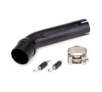 Motorcycle Exhaust Stainless Retro Black Middle Link Pipe 51mm Interface For Honda CMX CM Rebel 500 300 For CMX300,Heavy Duty