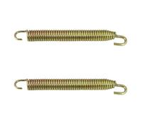Motorcycle Exhaust Swivel Springs Pair Of Universal Stainless Exhaust Springs Metal Muffler Exhaust Pipe Spring Hooks (90 mm)