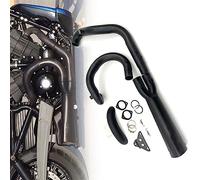Motorcycle Exhaust System Black For Harley Davidson Night Rod V-Rod Muscle Luther 2003 2004-2021 2 In 1 Muffler Accessories