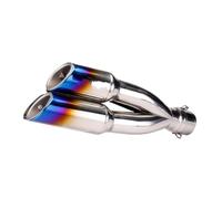 Motorcycle Exhaust System For CBRZ400 For Big For Devil502C For Ninja250 For Mt07 For S1000RR Universal 51mm Motorcycle Double Holes