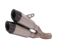 Motorcycle Exhaust System Full Pipe Connection Link Muffler Silencer For DUCATI For Diavel 1200 2011-2016 exhaust