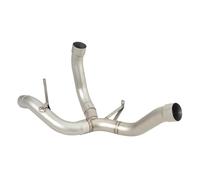 Motorcycle Exhaust System Header Pipe Connection Link Tube For DUCATI For MULTISTRADA 1200 S SPORT TOURING 2010-2014 exhaust(Stainless steel)