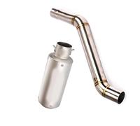 Motorcycle Exhaust System Mid Connect Pipe Slip On 51MM Muffler With DB Killer For CFMOTO 400NK 650NK 400MT 650MT All Year
