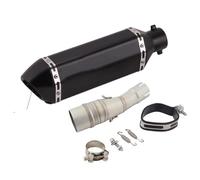 Motorcycle Exhaust System Middle Link Pipe With Muffler Moto Tube For Yamaha For XMAX 400 2021 2022 Modification Parts(Type K)