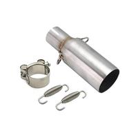 Motorcycle Exhaust System Modified For Piaggio For MP3 125 2008-2014 For BEVERLY 125 300 2009-2016 For X10 125 12-16 Slip-on Motorcycle Exhaust Muffler Middle Link Pipe