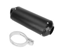 Motorcycle Exhaust System Modified Universal 38mm 32mm 28mm Motorcycle Exhaust Muffler Tip Pipe For 125 150 160cc Dirt Pit Bike ATV(38mm black)