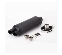 Motorcycle Exhaust System Modified Universal 51mm Motorcycle Exhaust Muffler Dual Escape Right Side With DB For G310R For R1200GS For Z1000 Z900 Z400 For Cb190(A)