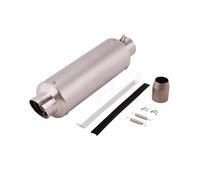 Motorcycle Exhaust System Motorcycle Exhaust Pipe For Universal 51mm Left Right Inlet Carbon Fiber Muffler DB Killer