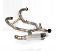 Motorcycle Exhaust System Slip On Titanium Alloy Muffler Escape Header Connect Pipe For BMW R NineT 2014-2017 2018 exhaust
